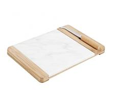 Cosy & Trendy 3200642 Tagliere da Cucina Legno Bianco