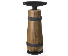 Peugeot Saveurs de Vins Barrel cavatappi a Vite, Legno, Marrone, 6,5 x 6,5 x 18 cm