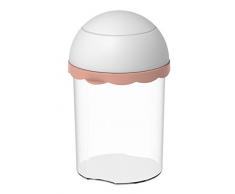 BIESSE Pin-Up Dosaformaggio con Coperchio Salvafreschezza, Rosa, 8.5 x 8.5 x 13.5 cm