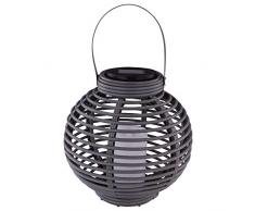GLOBO SOLARLEUCHTE Rattan, 1XLED Luce Solare 0.06 W