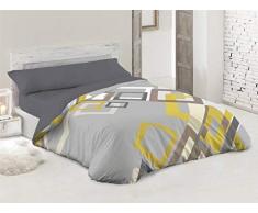 TEJIDOS REINA Tessuto Regina di qualitÃ e Design per la Tua casa, Grigio, Letto da 135 cm