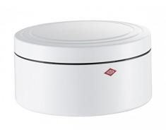 WESCO Biscottiera, Acciaio Inossidabile, Acciaio Inox, Bianco, 24 x 24 x 12.5 cm