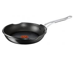 Tefal Jamie Oliver, Padella in Alluminio pressofuso per induzione, qualitÃ Premium, Colore: Nero, Ghisa dalluminio, Nero, 50.6 x 29.6 x 13.1 cm