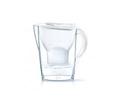 Brita Marella Caraffa Filtrante con 1 Filtro Maxtra+ Incluso, Plastica San, Bianco, 2,4 Litri, Medium