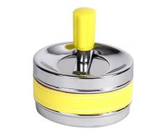 Helio Ferretti Posacenere Rotondo Lungo Fluo, Multicolore, Estandar