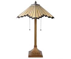 la Casa di Tiffany 5ll-5735 Lampada da Tavolo, Beige, 45 x 64 cm