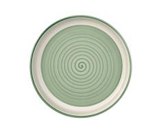 Villeroy & Boch Clever Cooking Green Piatto da Portata Rotondo, 26 cm, Porcellana Premium, Verde