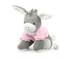 Sterntaler Peluche carillon Emmi LAsinello, Meccanismo carillon intercambiabile, Dimensioni: M, Bianco