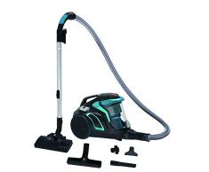 Hoover HP710PAR Aspirapolvere senza sacchetto con filtro HEPA Speciale per pavimenti in parquet, tecnologia ciclonica, 68 dBA, 850 W, Color, 851 W, 68 Decibel, Plastica, Blu Luxor