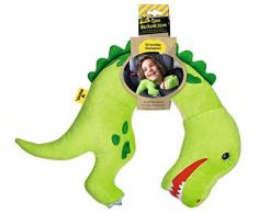 moses. Dino Tyrannosaurus-Rex - Cuscino cervicale per bambini, ideale per lunghi viaggi