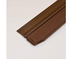 CONFORTEX 14022 - Paraspifferi Adesivo in Tessuto, PVC, Colore: Marrone, 100 x 1 x 5 cm