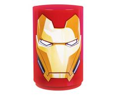 Paladone Pp3397Ma Lampada per Comodino Iron Man, Multicolore