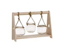 Dcasa Candel Triplo Ciondolo candelieri da soffitto e portacandele Decorazione per la casa Unisex Adulto, Colore: Unico