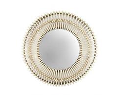 Dcasa Bamboo Specchi da Parete Mobili Adesivi Decorazione della Casa Unisex Adulto, Colore, Unico