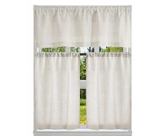 Home Maison Tenda da Cucina in Tinta Unita, Lino, 58x15