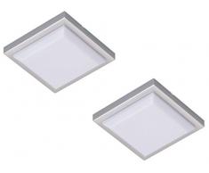 Smartwares 7000.003 Luce LED Smartlight da Armadio 2 Smart Sottomensola S15s, Bianco, 2 unitÃ 