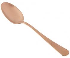 Mercer Culinary placcatura Cucchiaio Solido, Ciotola in Acciaio Inox, Oro Rosa, 19.1Â x 4.2Â x 2.2Â cm