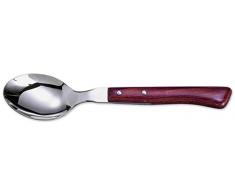 Arcos Coltelleria da Tavola - Cucchiaio Tavola - Acciaio Inossidabile 18/10 e 205 mm - Manico Legno Compresso Colore Marrone