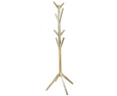 Dcasa - Portaoggetti in bambù con piedistallo e Ganci per Cappelli, per Decorazioni Festive e Articoli per la casa, Unisex, per Adulti, Colore: Unico