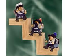 KWO Olbernhau 75848 - Soprammobili su Supporto a scaletta, direzione a Sinistra, 46 cm, Colore Naturale