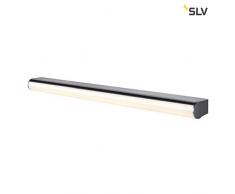 SLV Maryline - Lampada da parete a LED, per esterni, IP44, 3000 K, 21 W, in alluminio, colore: Cromato