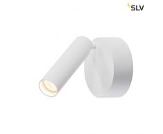 SLV KARPO - Lampada da parete o soffitto a LED per interni, 30 CW, 3000K, dimmerabile, in alluminio, 9 W, colore: Bianco