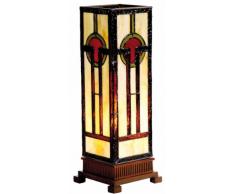 la Casa di Tiffany 5ll-9334 Lampada da Tavolo, Marrone