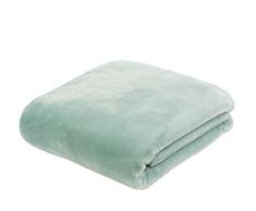 GÃ¶zze Cashmere Feeling Coperta, Polyester, Aqua, 130 x 170 cm