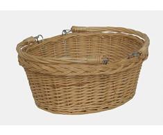 Red Hamper C020Â Swing Maniglia Cesto, Vimini, Brown, 33Â x 18Â x 28Â cm, Marrone, Taglia Unica
