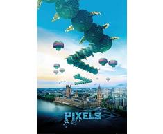 Pixels - Centipede Film Kino Science Fiction Poster Plakat Druck - Grösse 61x91,5 cm