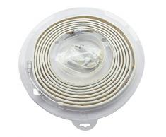 Relco No Flex Monocromatica Striscia LED Non Flessibile, 2.5W, Bianco Caldo Integrata