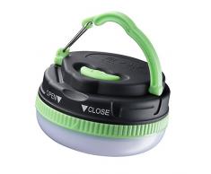 Varta Torcia Outdoor Emergency Light 17621101421 Illuminazione, 100 Lumen, 10 mt, 32 Ore, 3 Pile Ministilo AAA Incluse, 3x SMD LED, Funzione SOS, Resistente allacqua (IPX4), a batteria, verde