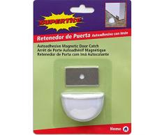 Supertite 8078 - Fermaporta Autoadesivo, Magnetico, 48 x 35 x 25 cm Bianco