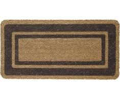 Floormad Cocco Zerbino, Fibra/Vinile, Marrone, 50x100