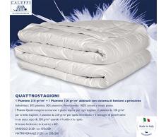 Dormissimi - Piumino-piuma Quattrostagioni in pi Tinta Unita Matrimoniale Unica