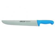 Arcos Serie 2900 - Coltello Pescivendolo Coltello Pesce - Lama Acciaio Inossidabile Nitrum 350 mm - Manico Polipropilene Colore Blu