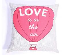 La Finesse Copricuscino Decorativo Quadrato 50 x 50 cm per la casa in Cotone per Soggiorno Divano Camera da Letto cc284, Tessuto colorato, Taglia Unica