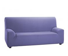 Martina Home Tunez Copridivano elastico, Tela (50% poliestere, 45% cotone, 5% elastan), Lilla, 1 quadrato da 70 a 110 cm di larghezza