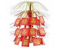 Centrotavola Capodanno cinese rosso e oro