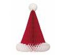 Centrotavola di carta cappello di Babbo Natale
