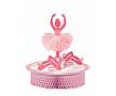 Centrotavola ballerina rosa