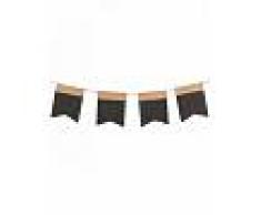Kit ghirlande vintage fai-da-te con 10 bandierine