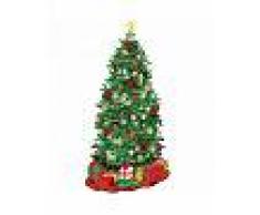 Decorazione murale di cartone a forma di albero di Natale