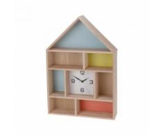 Bacheca con orologio incorporato