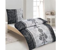 Biancheria da letto in microfibra ornamenti floreali