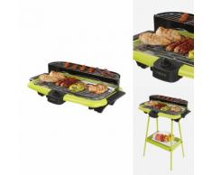 Barbecue elettrico 2 in 1 verde
