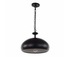 Lampada a sospensione con paralume a cupola
