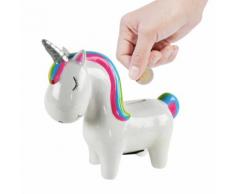 Salvadanaio a unicorno