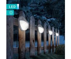 Set di 4 lampade solari LED a sfera