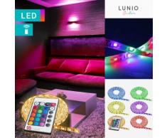 Striscia LED adesiva impermeabile con telecomando